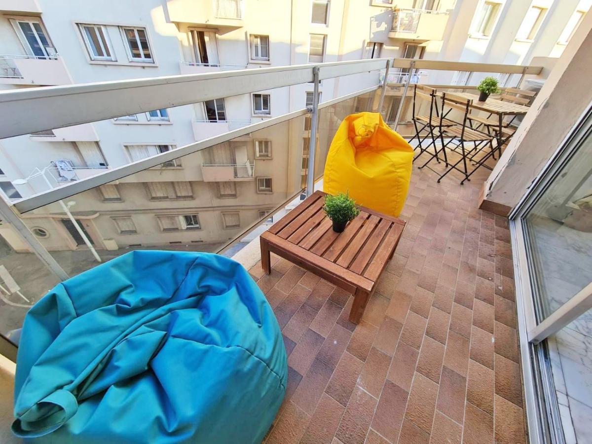 Gregbnb - T2 Pleine Ville - Climatise - Balcon - 2 툴롱 외부 사진